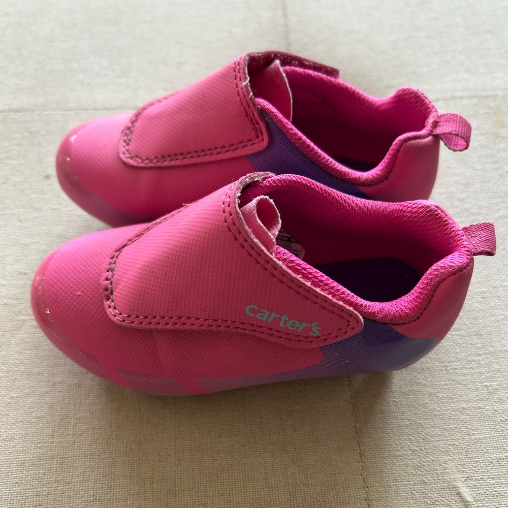 Carters Pink Cleats